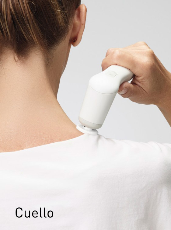 Terapia vibracional para el cuello